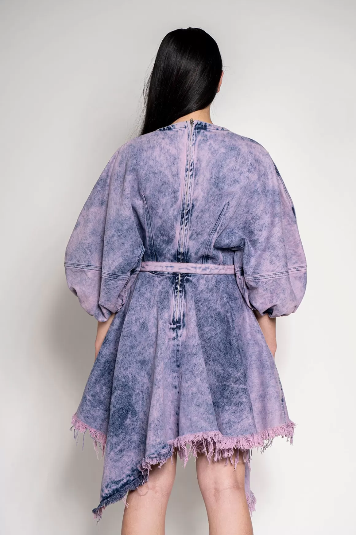 Sale BALLOON SLEEVE DRESS Women DRESSES