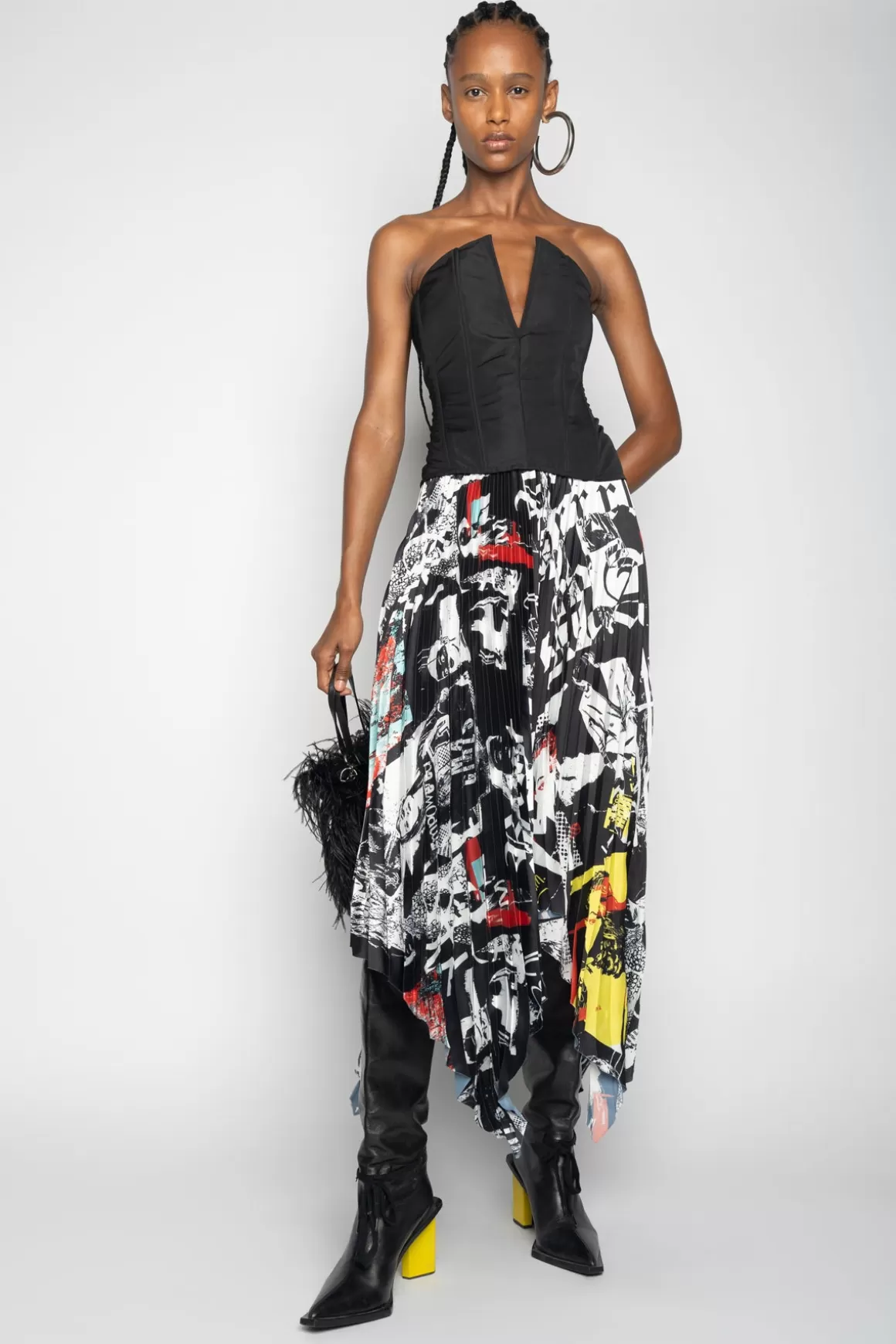 Hot V-NECK CORSET Women TOPS | M'A PARTY