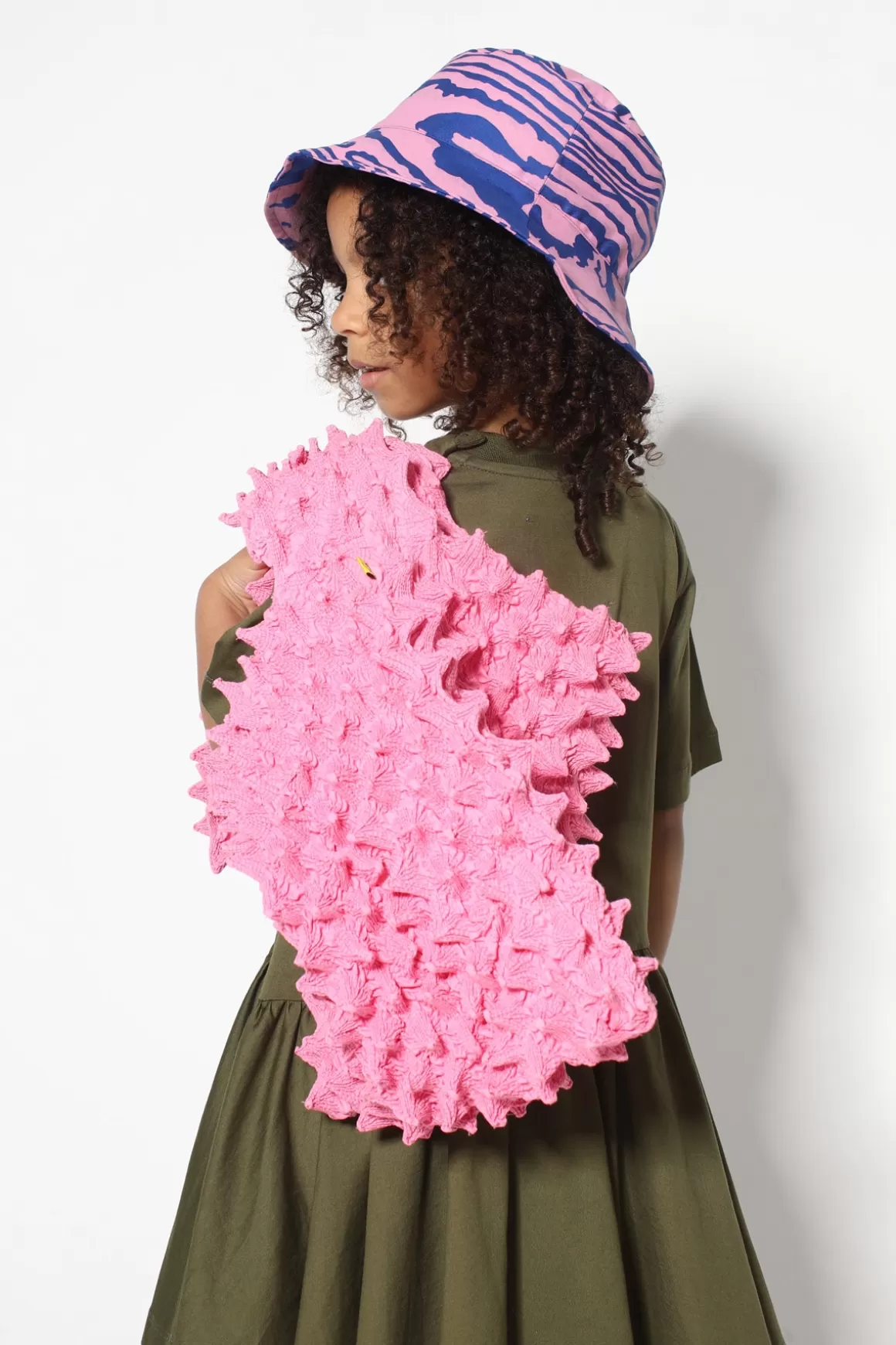 Outlet BLUE AND PINK BUCKET HAT Kids ACCESSORIES