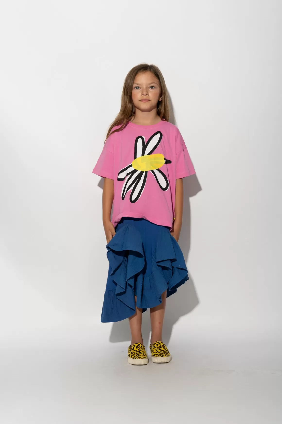 Fashion DAISY PRINT T-SHIRT Kids TOPS | JERSEY