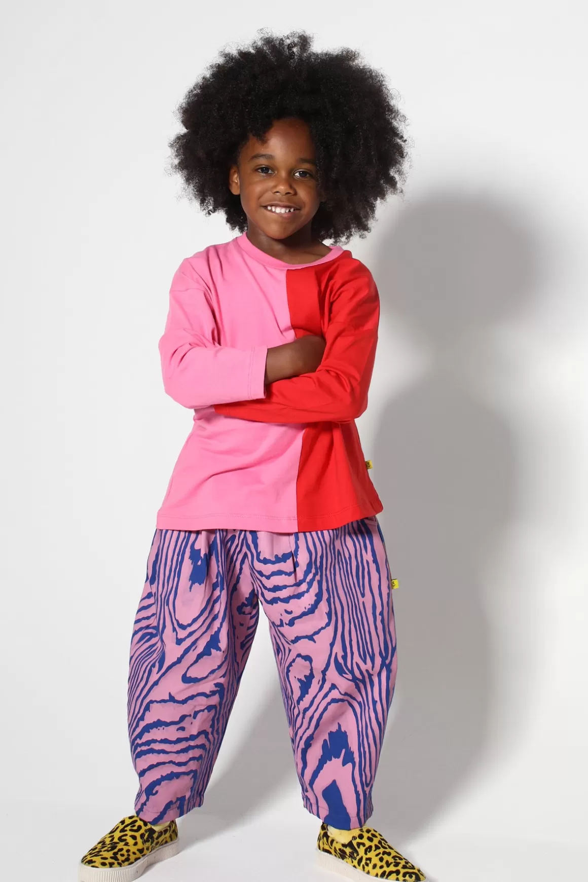 Fashion DUO COLOUR LONG SLEEVE TOP Kids JERSEY