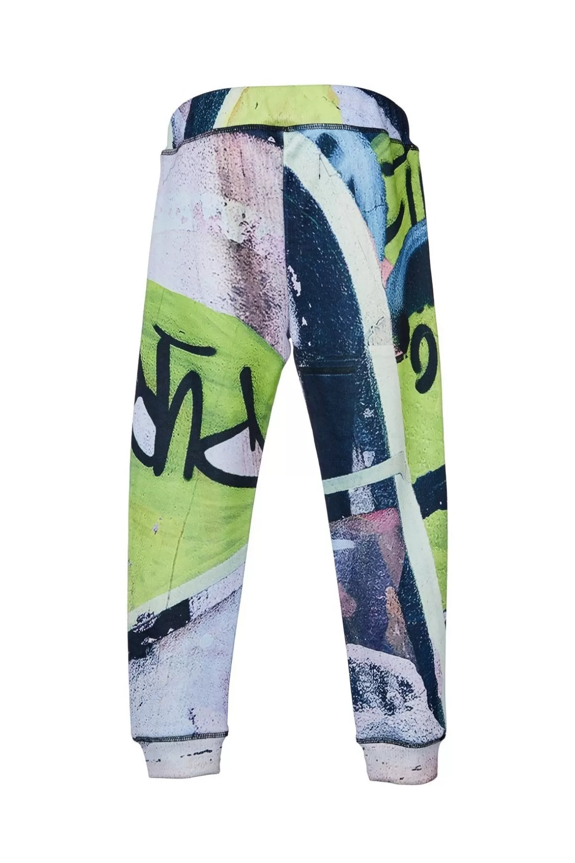 Outlet ELASTIC CUFF TROUSERS IN PASTEL PRINT Kids BOTTOMS | JERSEY