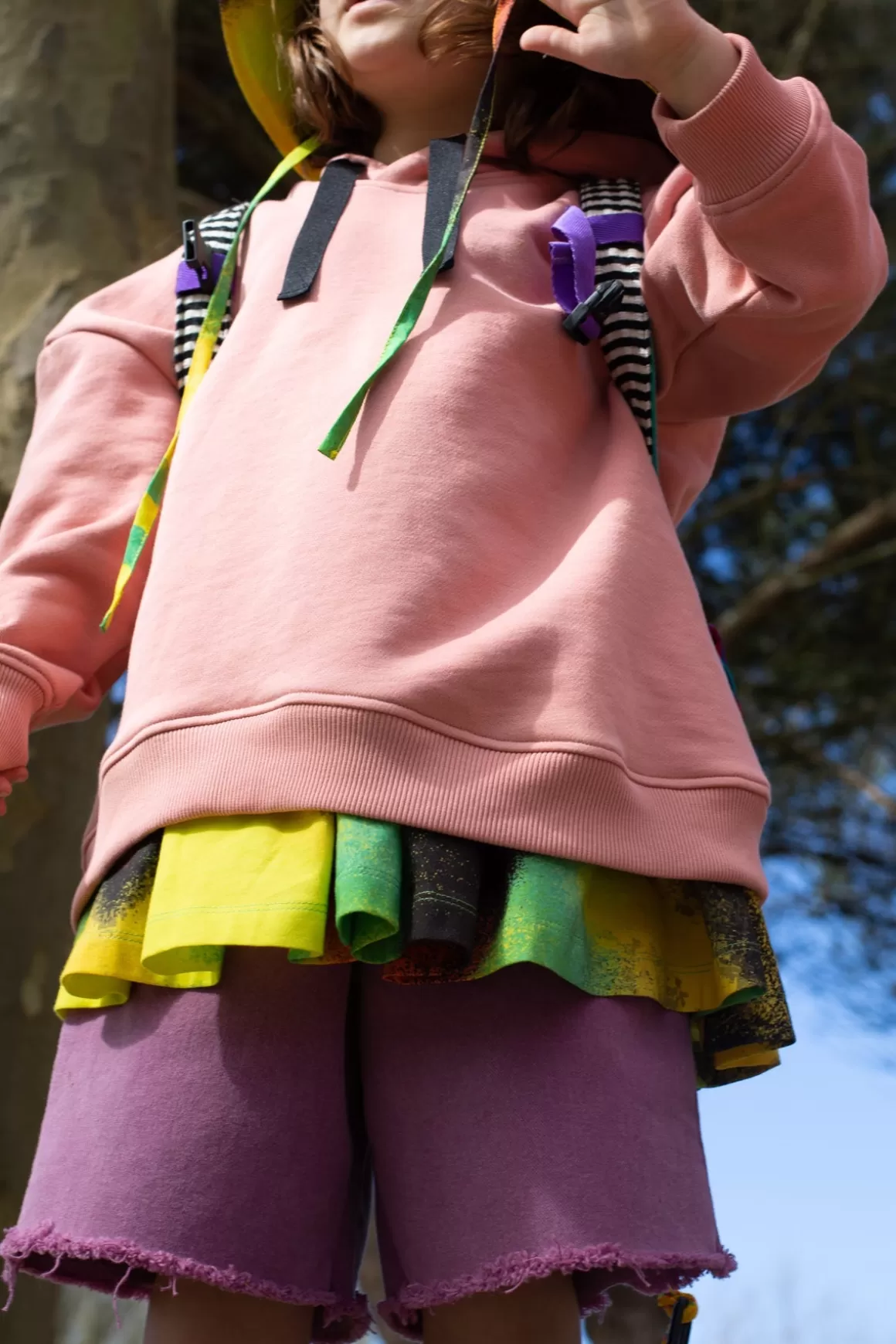 Clearance PINK BAGGY HOODIE Kids TOPS