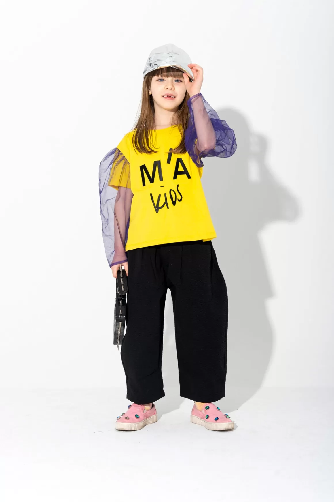 Fashion PUFF SLEEVE T SHIRT Kids TOPS | JERSEY