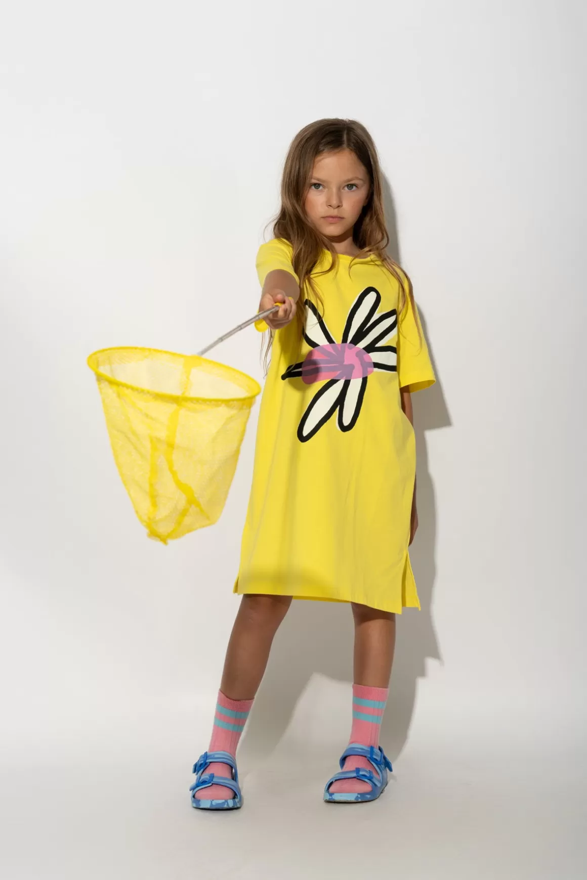 Online DAISY PRINT T-SHIRT DRESS Kids DRESSES | JERSEY